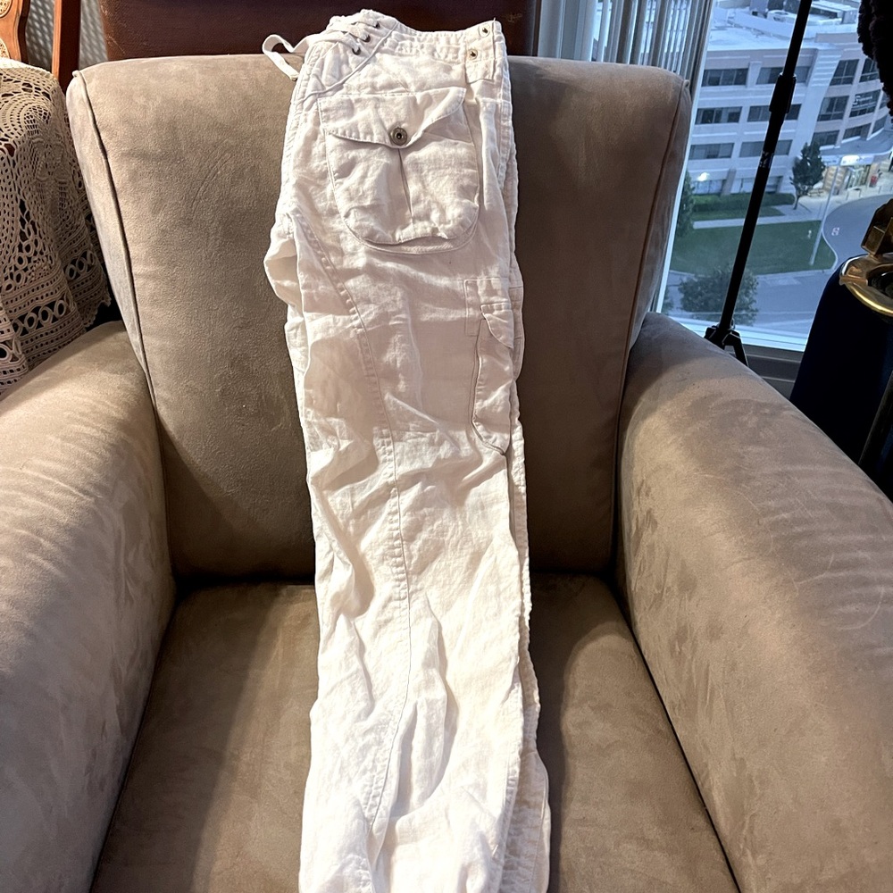 OXMO linen pants